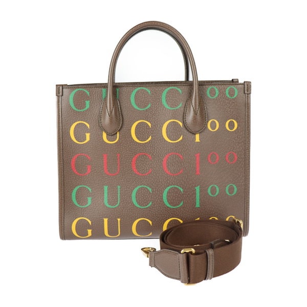 日本未入荷 『超美品』グッチ 001 2way 1781 ワン GUCCI レザー