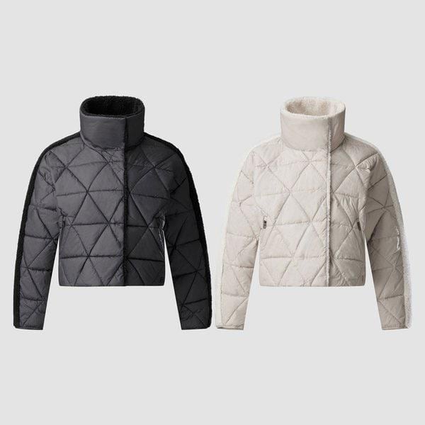 [] 冬の女性フリースハイブリッドパディング2種択1