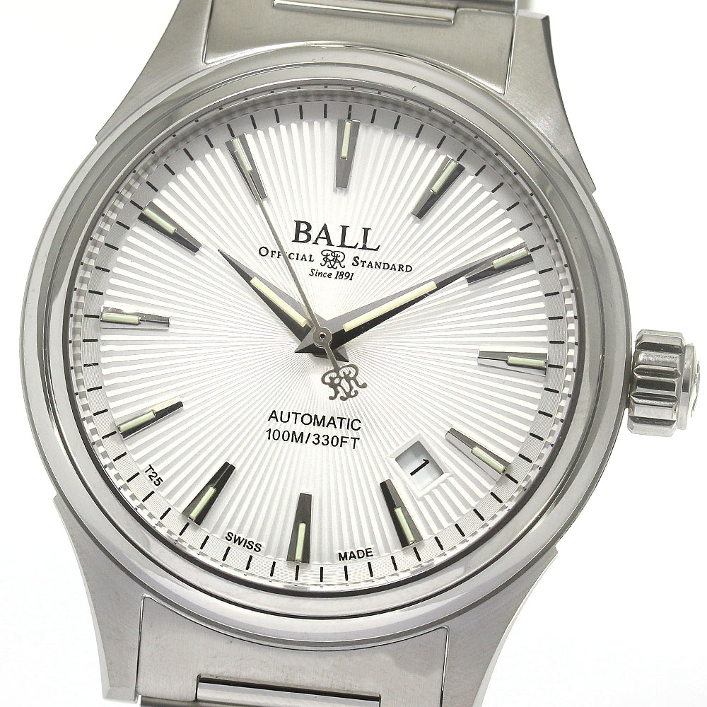 ボールウォッチ BALLWATCH NM2098C-S6J-SL ストークマン ヴィクトリー デイト 自動巻き メンズ 未使用品 保証書付き_849896【中古】