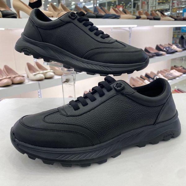 男性超軽量レザー運動靴 PFEFHDO89BK
