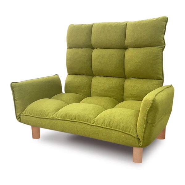 アーバン通商 スーパーハイバック カウチソファ F-1975-グリーン メーカー直送