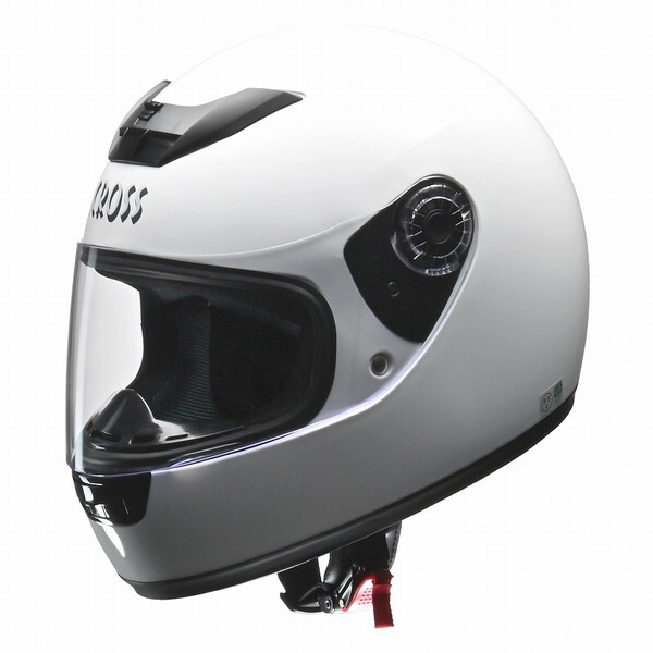 人気を誇る LEAD工業 CR715WH CROSSフルフェイスヘルメット ホワイト ヘルメット