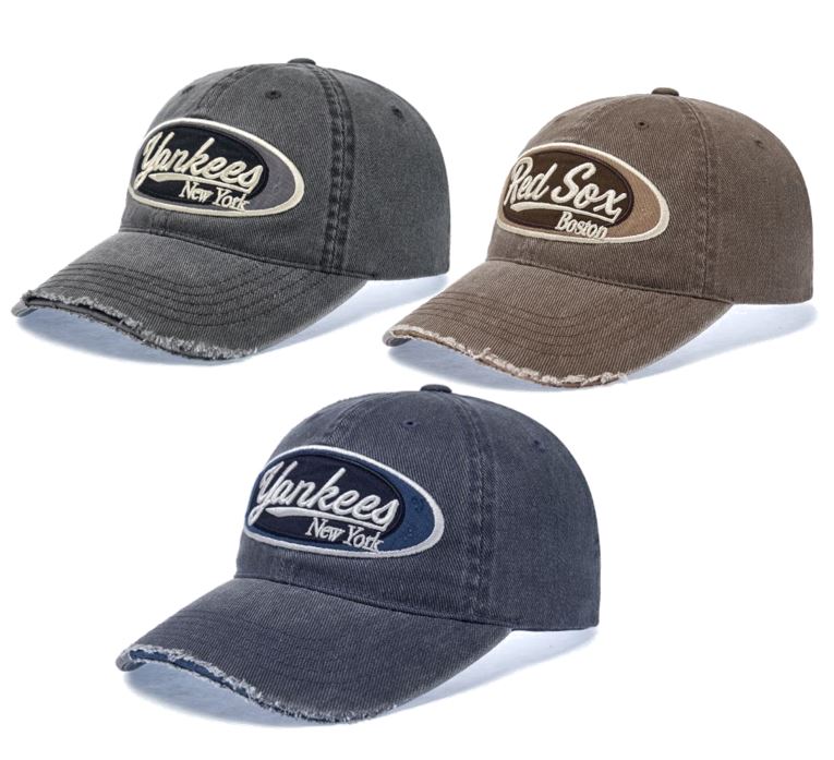 Vintage Pigment Wappen Ball Cap (3ACPV265N-50NYS,3ACPV265N-43BRS,3ACPV265N-50CGS)