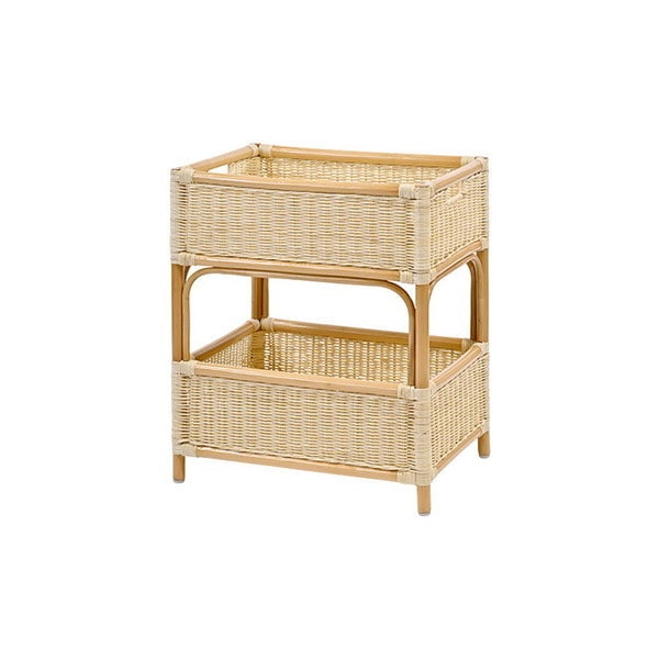 Rattan World Y602N ラタン ランドリー ナチュラル メーカー直送