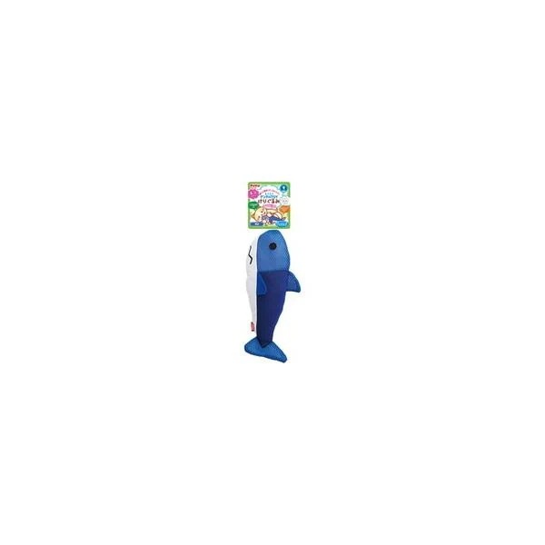 【1ケース】【お取り寄せ対象品】ペティオ らくらくデンタルTOY けりぐるみ サメ[ヤマヒサペットケア事業部 Petio(ペティオ)] *12個