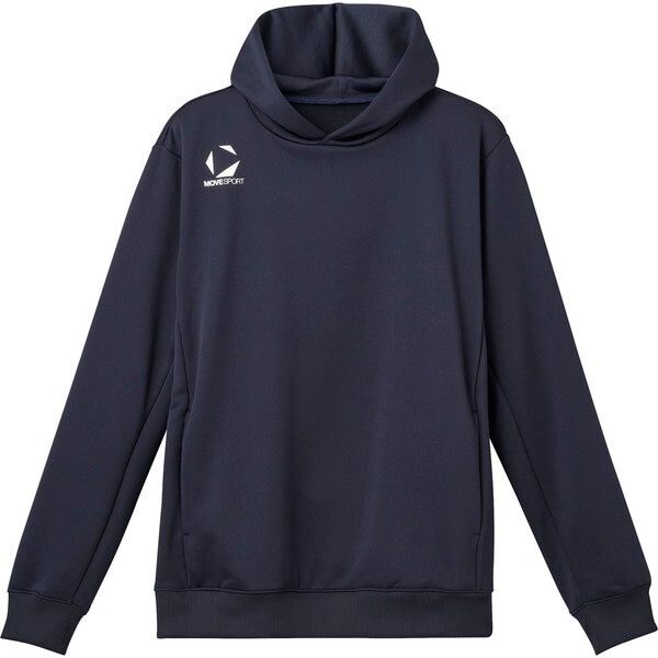 MOVESPORT ムーブスポーツ スポーツウエア フーデッドスウェット ネイビー O ST5SSWT0M NV00