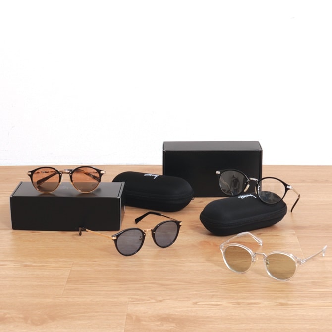 【美品】STUSSY EYEGEAR JACOB サングラス　ケース付き 未使用級✨STUSSY EYEGEAR JACOB サングラス ケース付き
