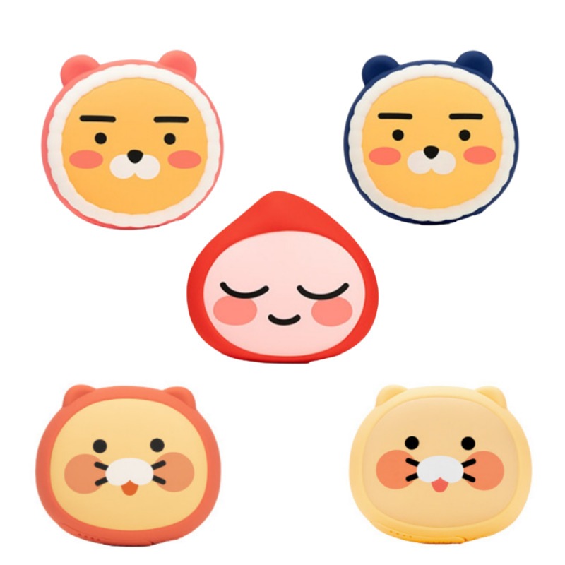 顔型カイロ&モバイルバッテリー 5,000mAh (C TYPE充電用)