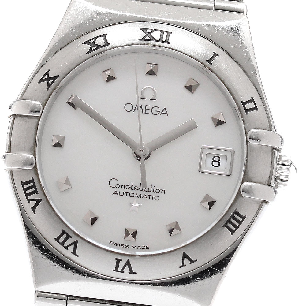 オメガ OMEGA 1591.71 コンステレーション デイト 自動巻き レディース 保証書付き_922446【中古】