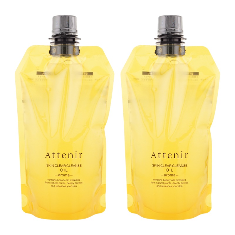 [2個セット] スキンクリア エコパック アロマタイプ クレジングオイル 350ml メイク落とし [ギフトラッピング対応]