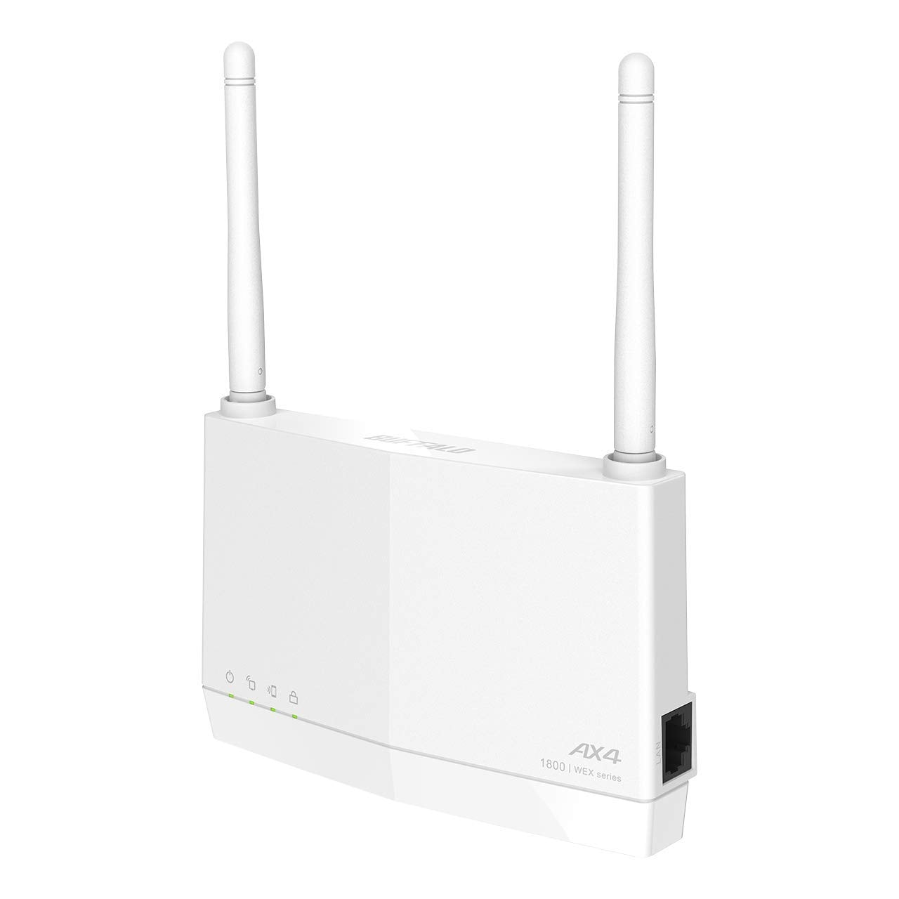 バッファロー 無線LAN 中継機 Wi-Fi6 11ax / 11ac 1201 573Mbps Easy Mesh コンセント直挿し / 据え置き可能 日本メーカー【