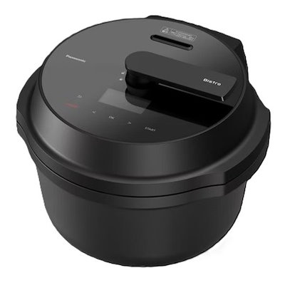 他サイト： 自動調理鍋 オートクッカー ビストロ 圧力搭載/ブラック NF-AC1000-Kの商品画像