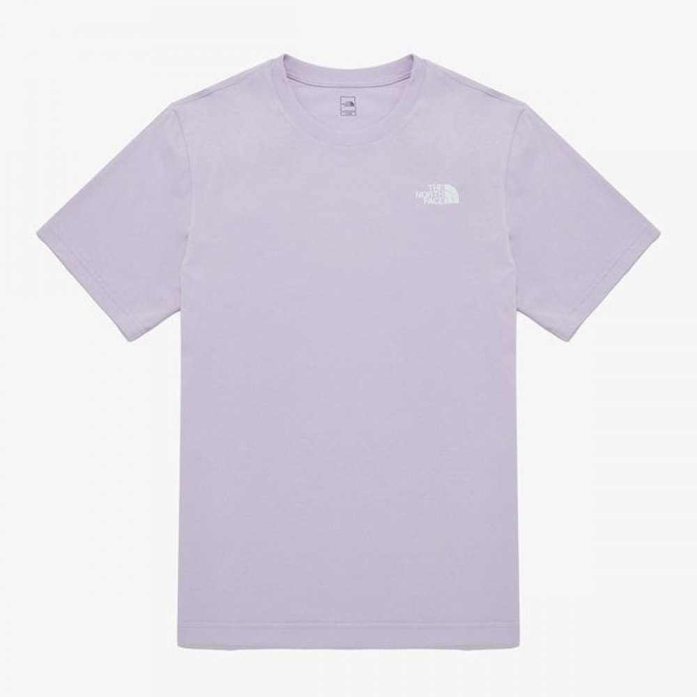 [ノースフェイス公式] NT7UQ50C コットンベーシックショートスリーブTシャツ 4_ラベンダー