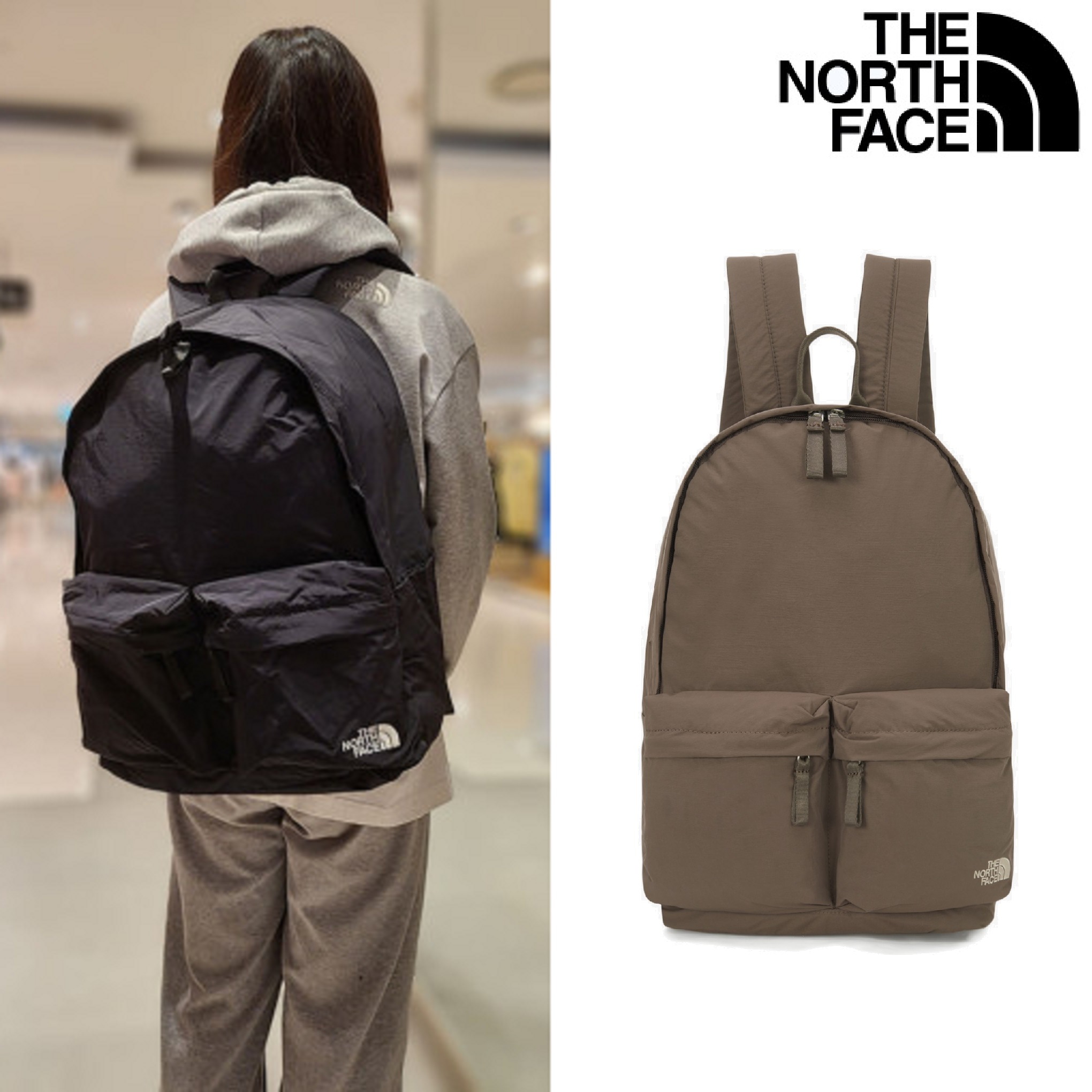 TNF DAY PACK L 2色 新学期 カジュアル 新商品 韓国人気 日常用 旅行用 男女共用 日常服