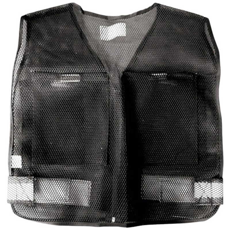 トラスコ中山　TRUSCO まとめ買い メッシュベスト(ポケット付き) フリーサイズ 10個　ICEMV10P