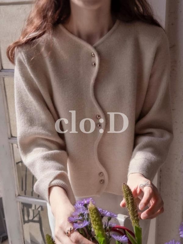 波模様ニットカーディガン 6,379円