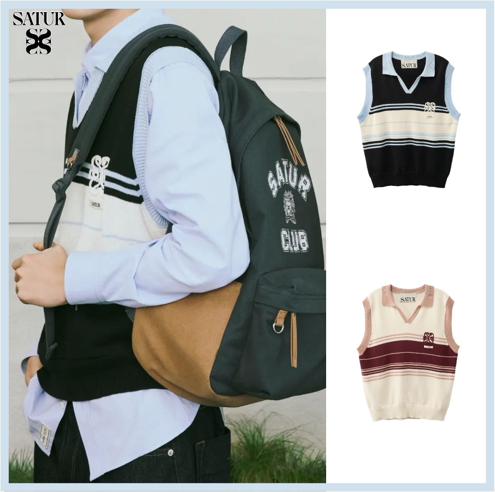 Open Collar Knit Vest [26SS] / RIIZEs Pick