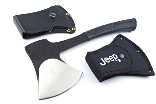 JEEP（ジープ） トマホーク 重厚ワンハンドアックス 5mm厚ブレード 防錆ブラックテフロン加工