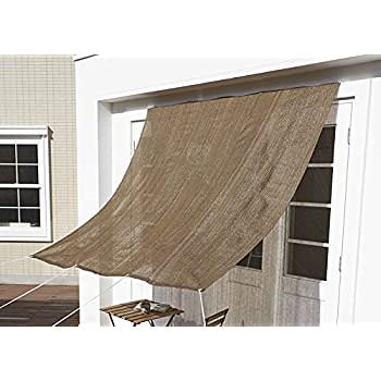 アストロ サンシェード ブラウン 日ざしを遮りながら 風通し良く 目隠し効果 22m 608-10