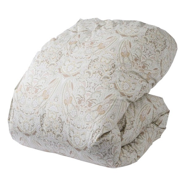 西川 国産羽毛掛け布団 フランス産ホワイトダックダウン90％ 1.5kg DP400 安心の国内洗浄羽毛 日本製 5RF38 144053832300 ベージュ［ダブルロングサイズ］ 42,210円