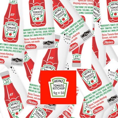 他サイト： ハインツ(HEINZ)トマトケチャップ 9g 50個入の商品画像