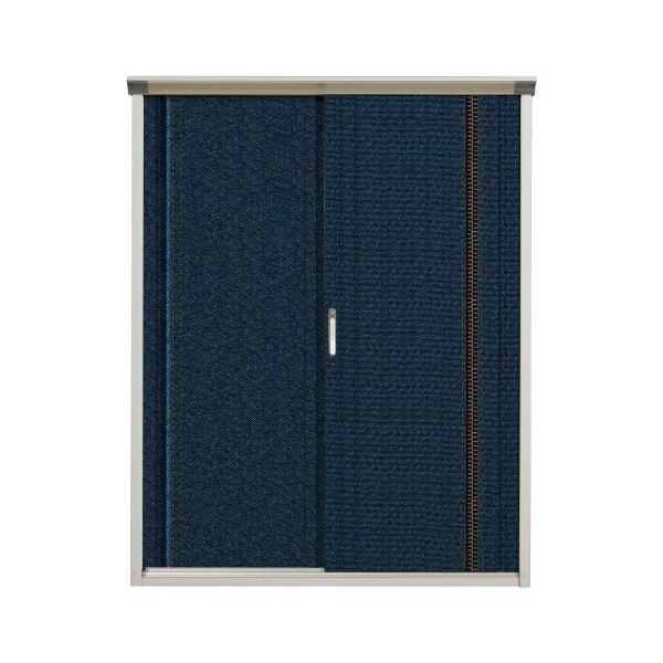 P-155BT C4 デニム PEINTE (ペインタ) 小型物置 たて置き棚タイプ (ネット棚) メーカー直送