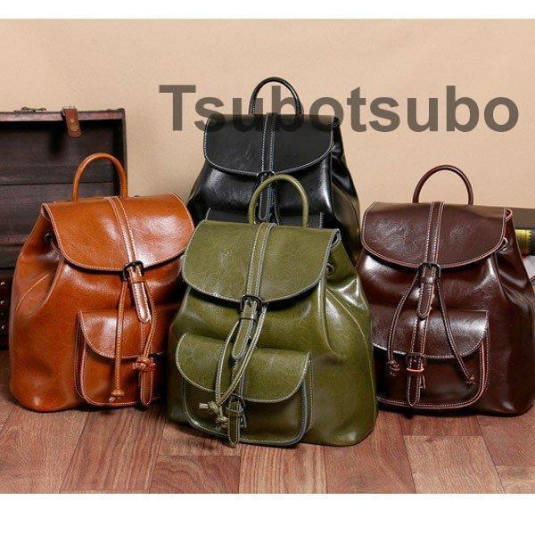 レディースバックパックリュック リュックサック コットンキャンパス レトロ おしゃれ フラップリュック キャンプ バックパック ディパック 本革バッグ