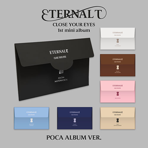 [7種セット] CLOSE YOUR EYES - 1st Mini [ETERNALT] [POCA Ver.]