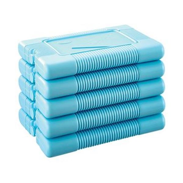 （まとめ）三重化学工業 保冷剤 スノーパックエムアール 1000g MR-100-5P 1袋（5個）5セットその他