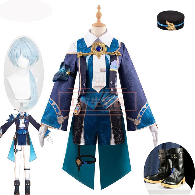 崩壊：スターレイル ミーシャ Misha コスプレ衣装セット 帽子付き ウィッグ 靴 コスチューム 演出服 アニメ ゲーム ハロウィン cosplay 変装