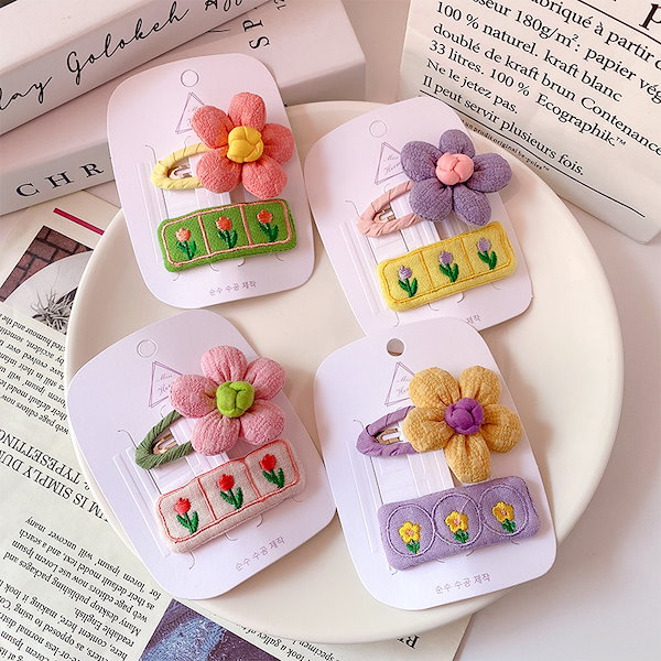 ヘアクリップ ベビーヘアクリップ キッズヘアクリップ 赤ちゃんヘア