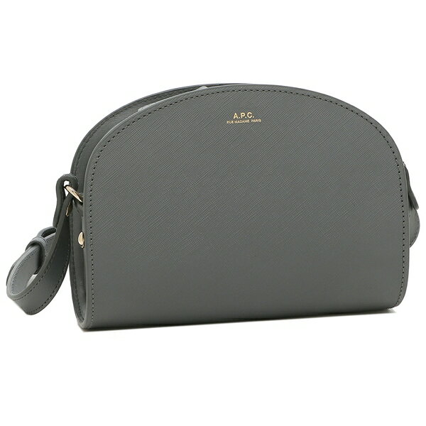 ショルダーバッグ ハーフムーン ミニバッグ グレー レディース F61392 PXBJQ LAG