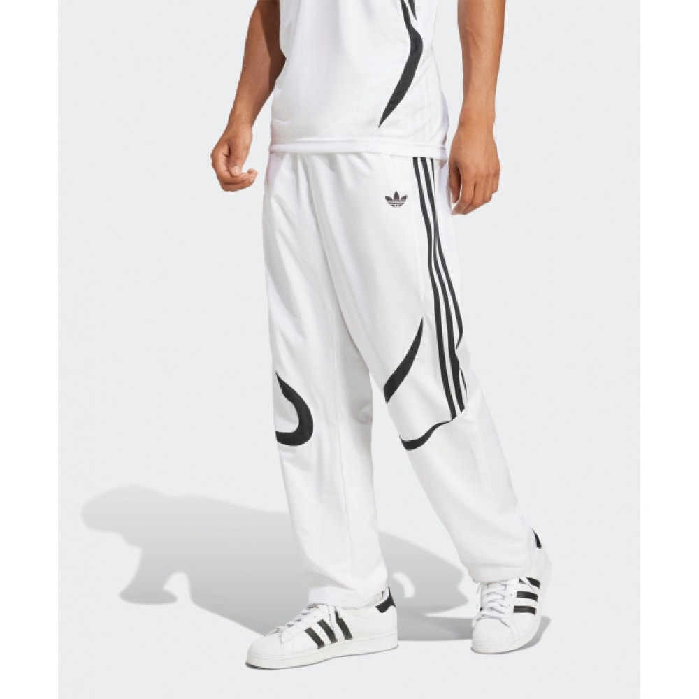 アディダスチームガイストトラックパンツ-ホワイト:ブラック/JP1119