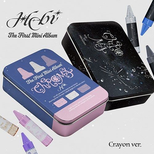 [Hebi] ヘビー ミニ 1集 ランダム 1種 Chroma (Crayon Ver.)/ ティーンケース+アクリルクレヨン3+QRカード+カードステッカー+フォトカードセット 4,808円