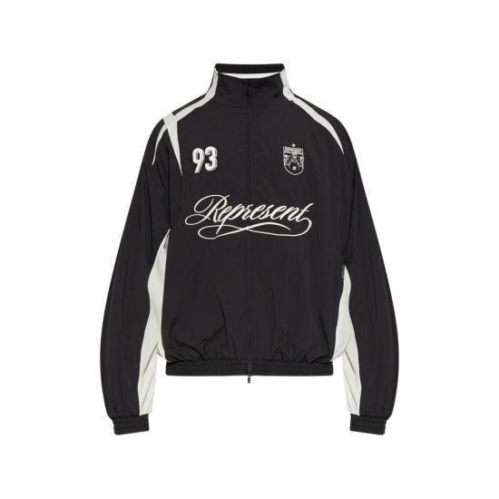 REPRESENT Men Jacket MLM101196 01 BLACK BLACK WHITE