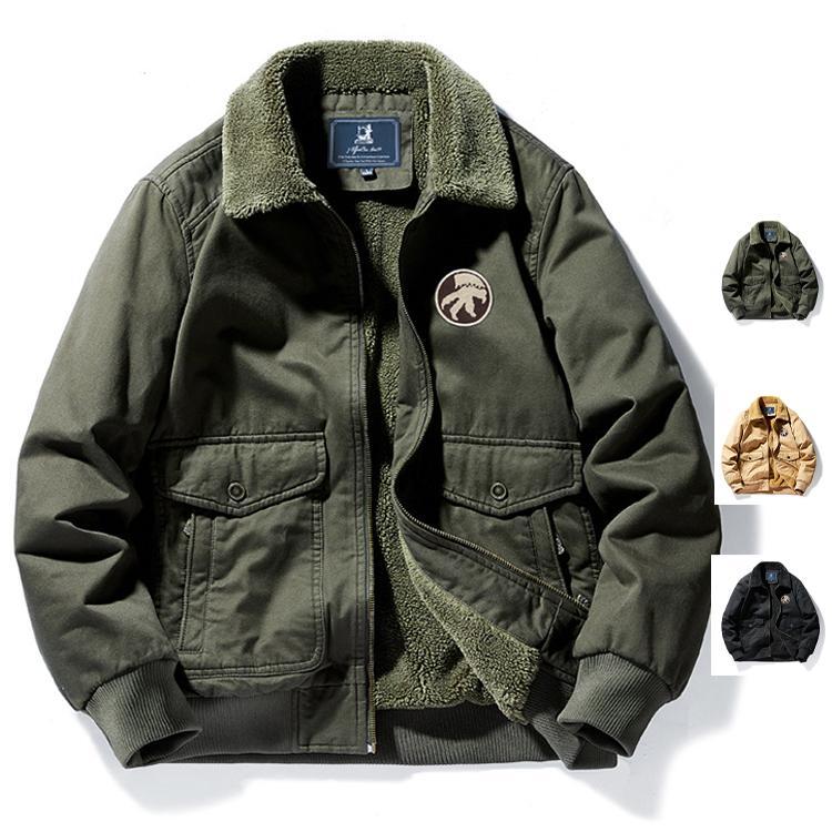 本日の限定商品 メンズ アウター 冬服 ミリタリージャケット フライトジャケット ボアジャケット ma-1 ma1 ジャンパー 厚手 裏起毛 防寒着 秋冬 秋物メンズ アウター 冬服 ミリタリージャケ