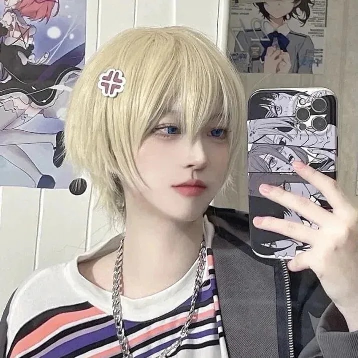 【20点セット】メガ割大人気フルウィッグ 人気 ウィッグ コスプレ ショートウィッグ 短髪 かつら 演劇 自然 前髪あり コスプレ男装