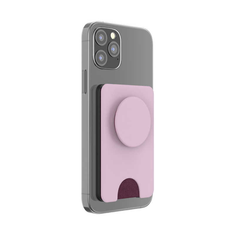 POPSOCKETS　PopWallet＋MagSafe Blush Pink (MagSafeケース対応)　805669