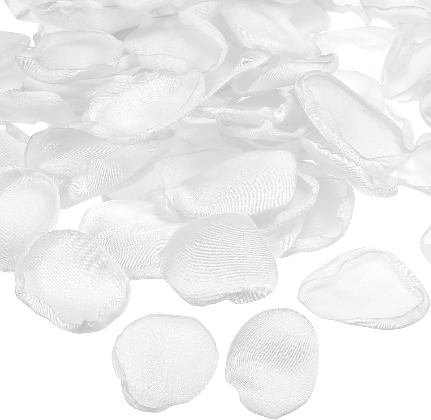 人工花びら 400個 ウェディング テーブルデコレーション ロマンチックナイトデコレーション ホワイト