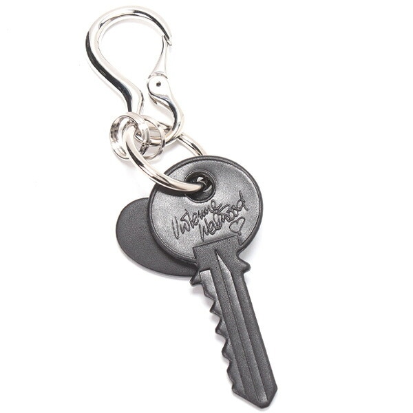 ヴィヴィアン レディース キーホルダー 鍵 ハート キーチャーム 本革 牛革 レザー キーリング プ