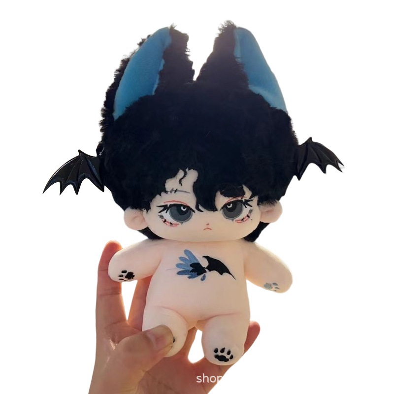 小悪魔 ぬいぐるみ 20cm 本体 無属性 獣耳付け かわいい男の子 着せ替え人形 日常服人形 韓国ファッション アイドル ぬいぐるみ用 ドールウェア ぬいぐるみ 20cm 服 靴 洋服