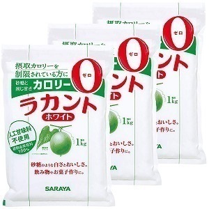 サラヤ ラカント ホワイト 1kg3個セット