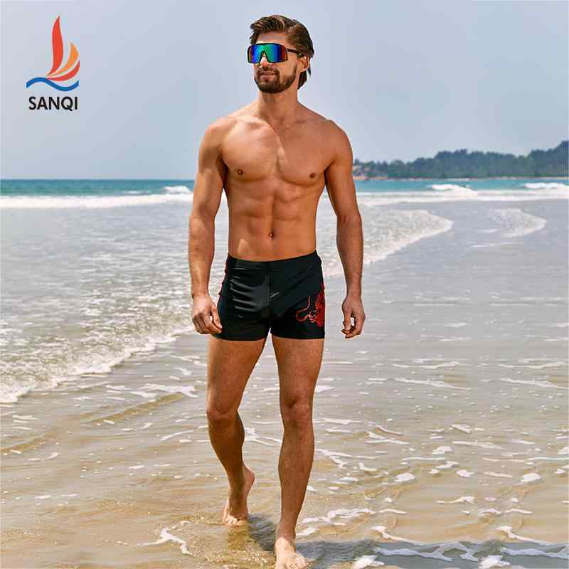 水着 メンズ 水泳 パンツ おしゃれ ファッション 大きいサイズ 温泉 男性 ビーチウェア リゾート シンプル ボクサー