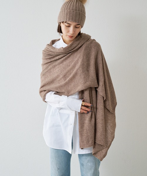 [最安値挑戦]ストール ウールニットストール レディース