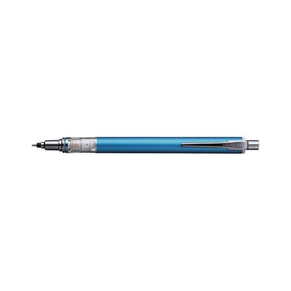 （まとめ） 三菱鉛筆 クルトガ アドバンススタンダード 0.5mm ブルー (×10セット)
