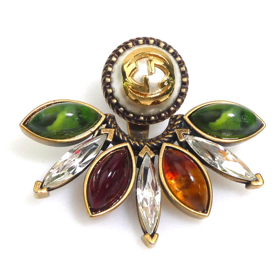 グッチ GUCCI ピアス シングルピアス メタル マルチカラー ユニセックス h31471g