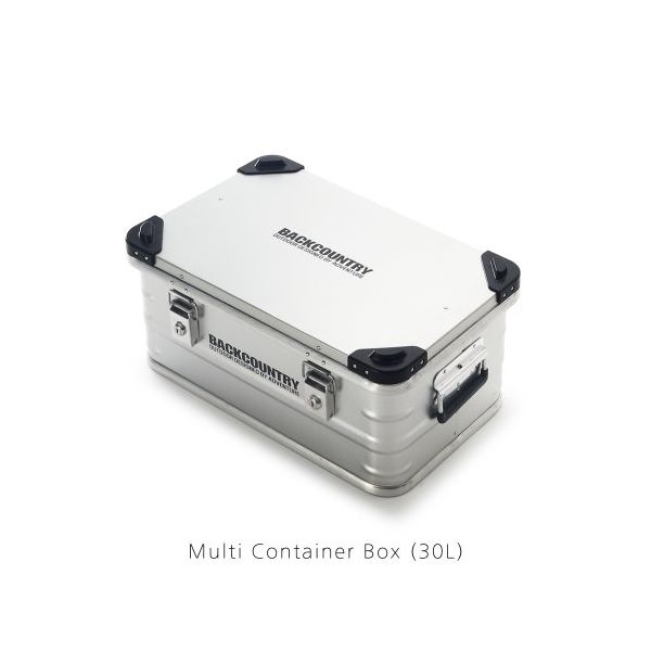 BACKCOUNTRYアルミマルチコンテナボックス30リットル