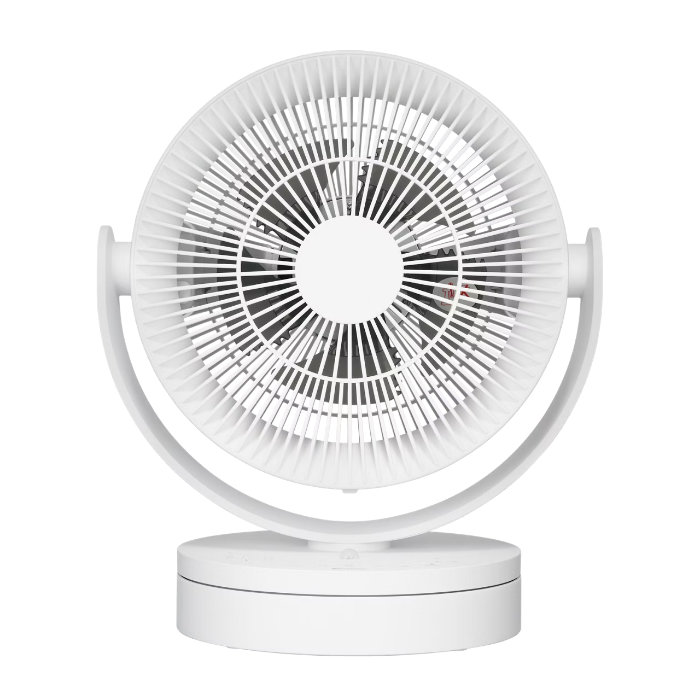 サーキュレーター 1/f ゆらぎ DCモーター F-D237D-W ホワイト リモコン付 扇風機