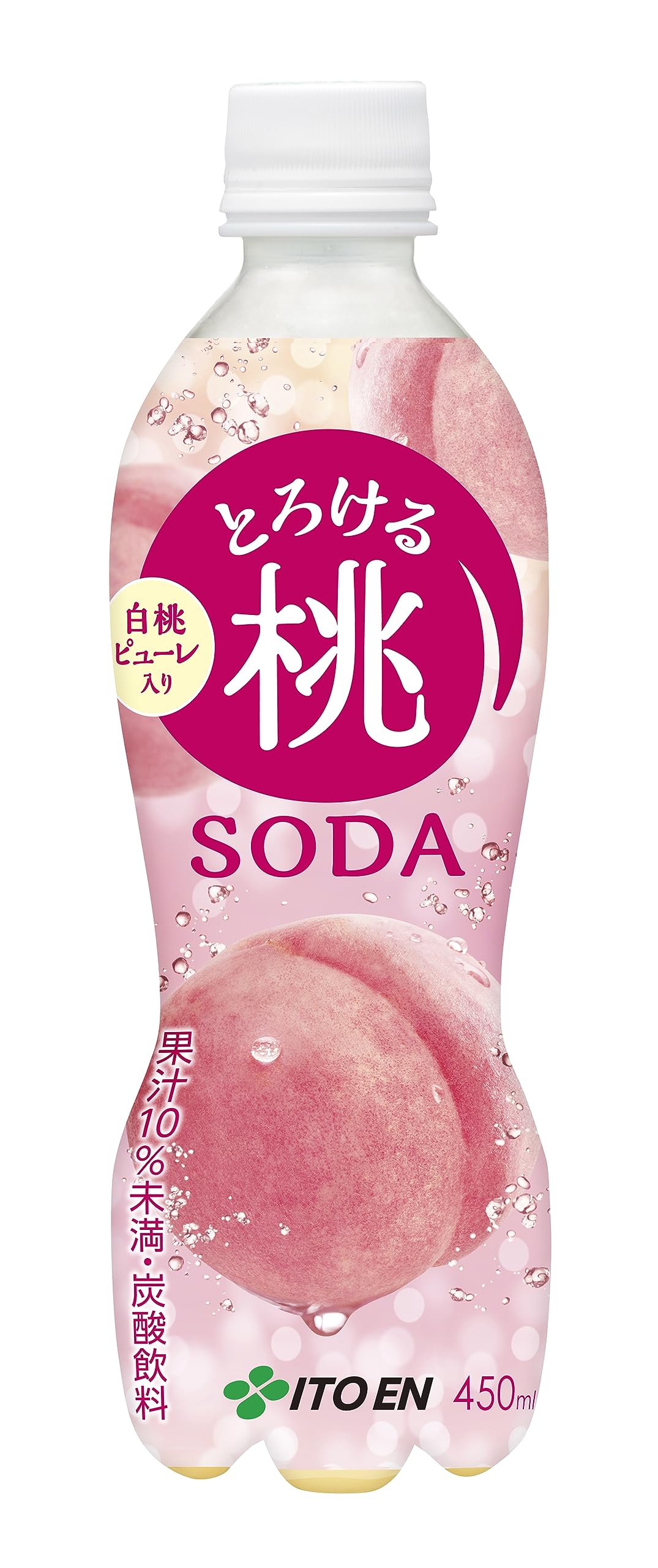 とろける桃ソーダ 450ml×24本 5,192円