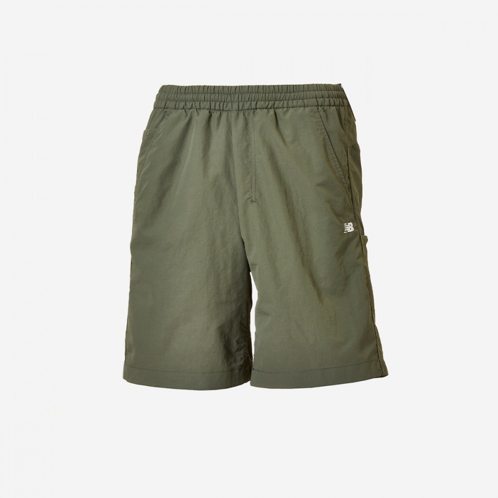 ニューバランス ユニ ヘリテージ ショーツ NBNVFB1013-(49)カーキ